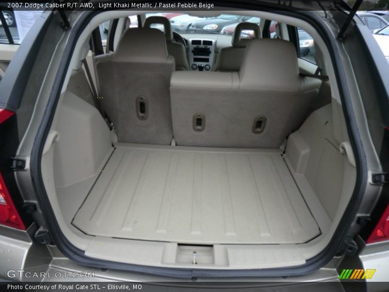 Light Khaki Metallic / Pastel Pebble Beige 2007 Dodge Caliber R/T AWD