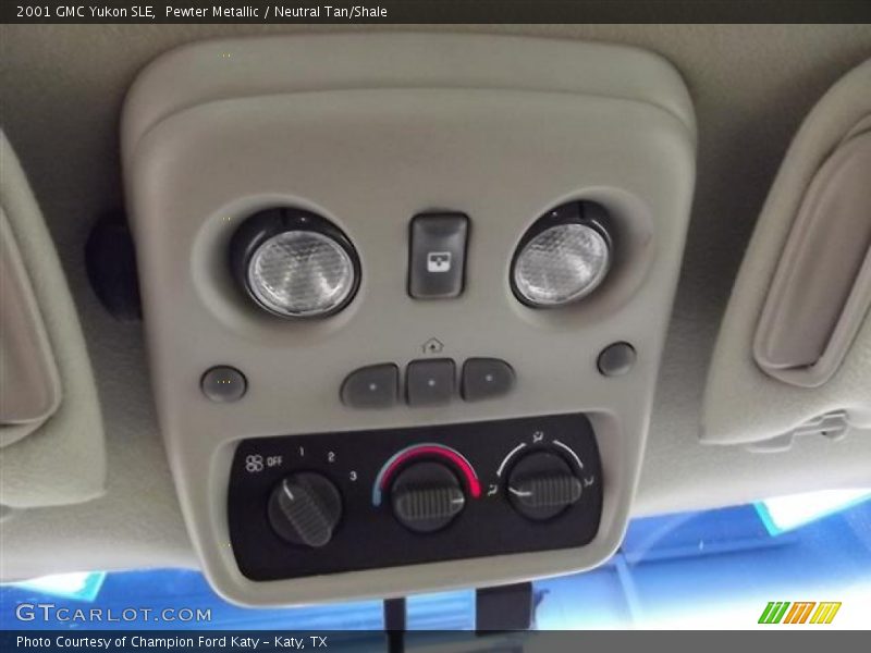 Controls of 2001 Yukon SLE