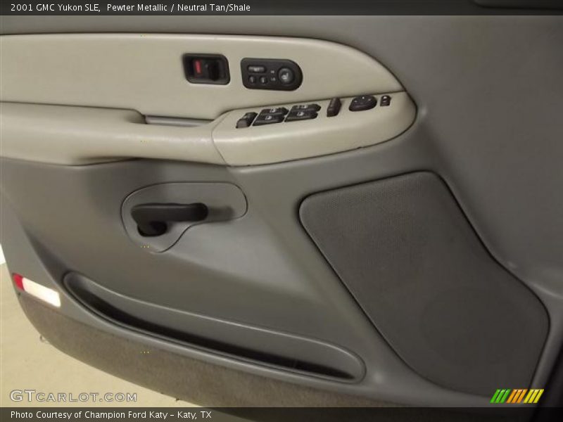 Pewter Metallic / Neutral Tan/Shale 2001 GMC Yukon SLE