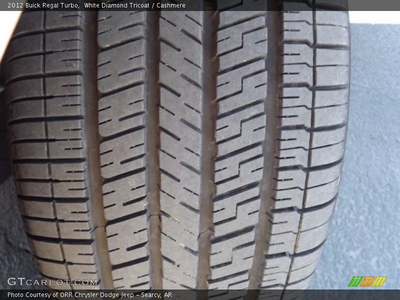 White Diamond Tricoat / Cashmere 2012 Buick Regal Turbo