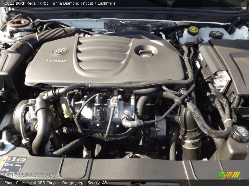  2012 Regal Turbo Engine - 2.0 Liter SIDI Turbocharged DOHC 16-Valve VVT Flex-Fuel ECOTEC 4 Cylinder