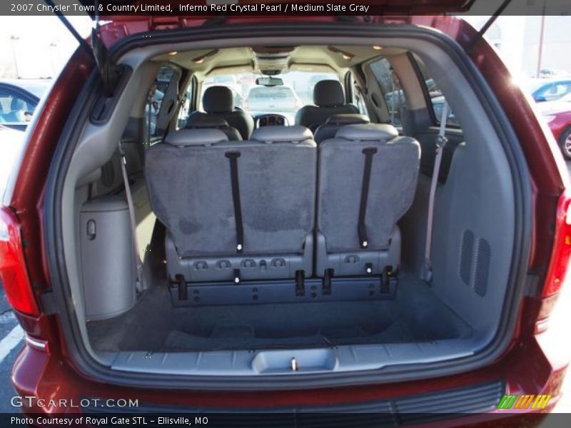 Inferno Red Crystal Pearl / Medium Slate Gray 2007 Chrysler Town & Country Limited