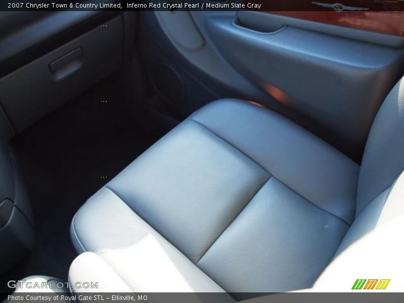 Inferno Red Crystal Pearl / Medium Slate Gray 2007 Chrysler Town & Country Limited