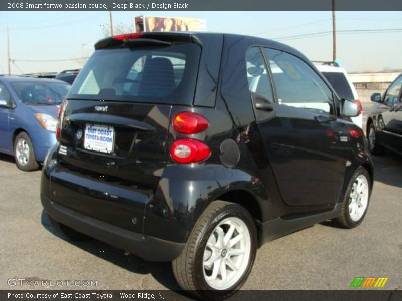 Deep Black / Design Black 2008 Smart fortwo passion coupe