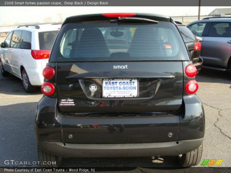 Deep Black / Design Black 2008 Smart fortwo passion coupe