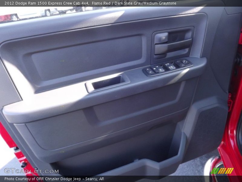 Flame Red / Dark Slate Gray/Medium Graystone 2012 Dodge Ram 1500 Express Crew Cab 4x4