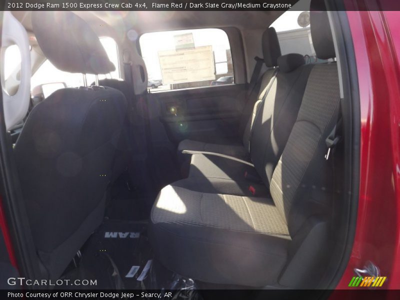 Flame Red / Dark Slate Gray/Medium Graystone 2012 Dodge Ram 1500 Express Crew Cab 4x4