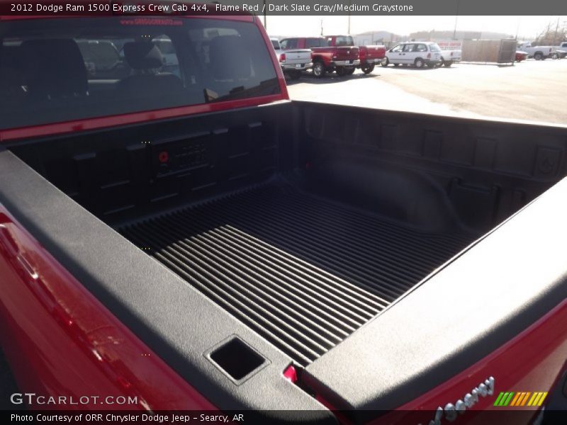 Flame Red / Dark Slate Gray/Medium Graystone 2012 Dodge Ram 1500 Express Crew Cab 4x4