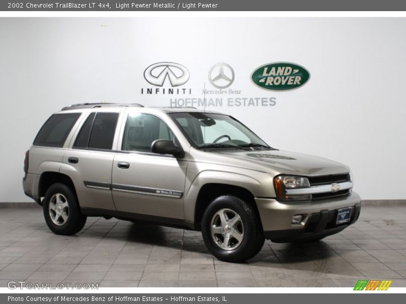 Light Pewter Metallic / Light Pewter 2002 Chevrolet TrailBlazer LT 4x4