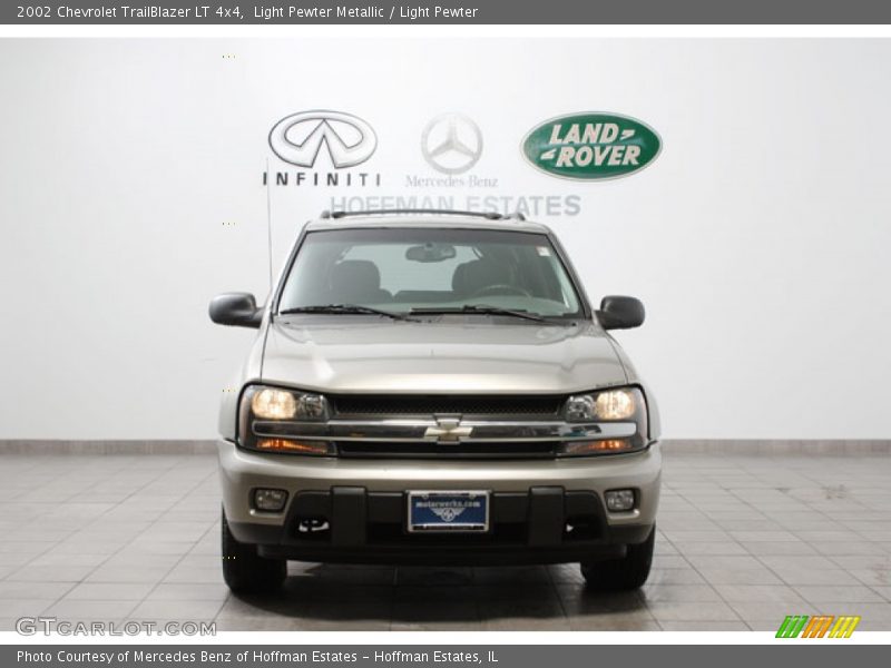 Light Pewter Metallic / Light Pewter 2002 Chevrolet TrailBlazer LT 4x4