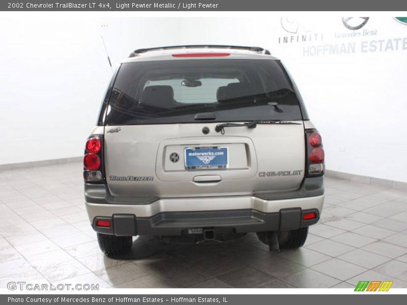 Light Pewter Metallic / Light Pewter 2002 Chevrolet TrailBlazer LT 4x4