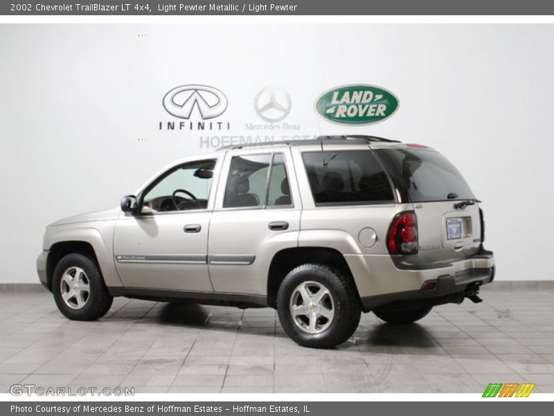 Light Pewter Metallic / Light Pewter 2002 Chevrolet TrailBlazer LT 4x4