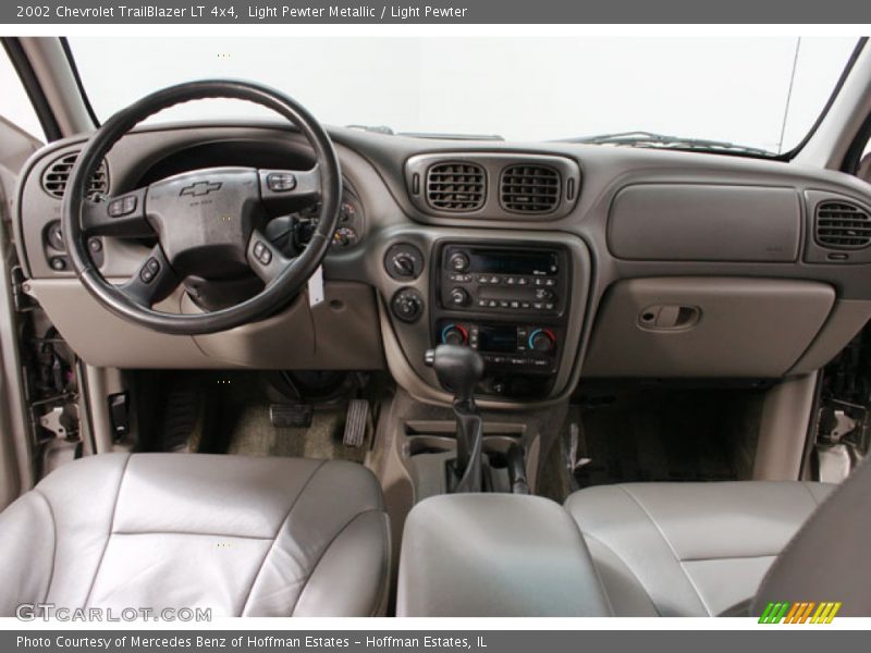 Light Pewter Metallic / Light Pewter 2002 Chevrolet TrailBlazer LT 4x4