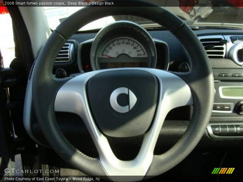Deep Black / Design Black 2008 Smart fortwo passion coupe