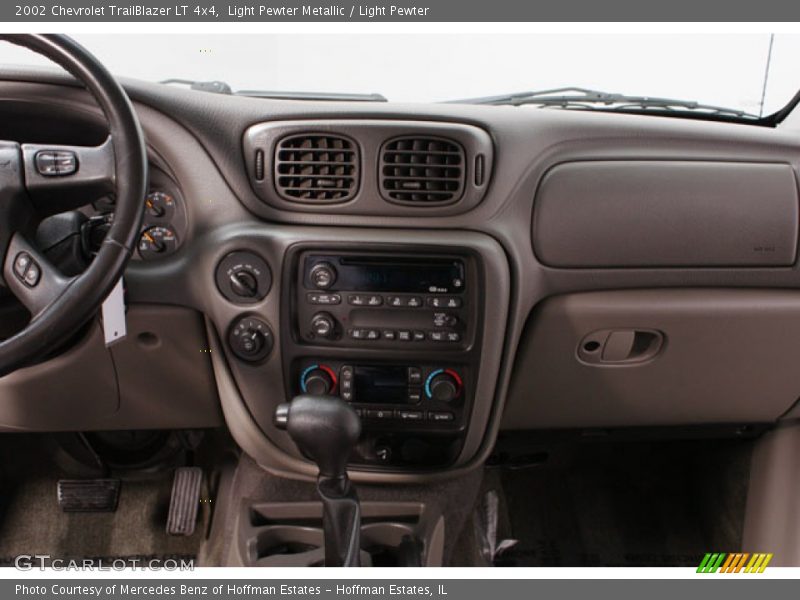 Light Pewter Metallic / Light Pewter 2002 Chevrolet TrailBlazer LT 4x4