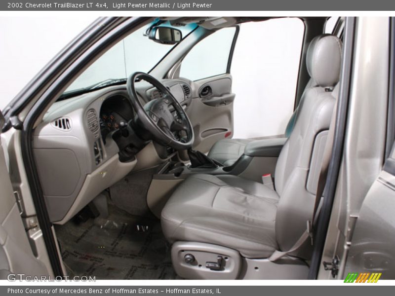 Light Pewter Metallic / Light Pewter 2002 Chevrolet TrailBlazer LT 4x4