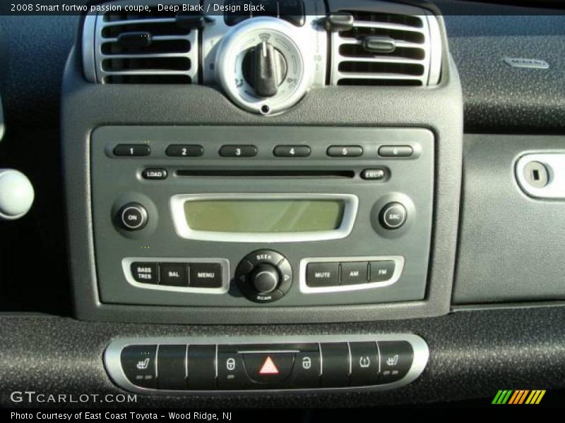 Deep Black / Design Black 2008 Smart fortwo passion coupe