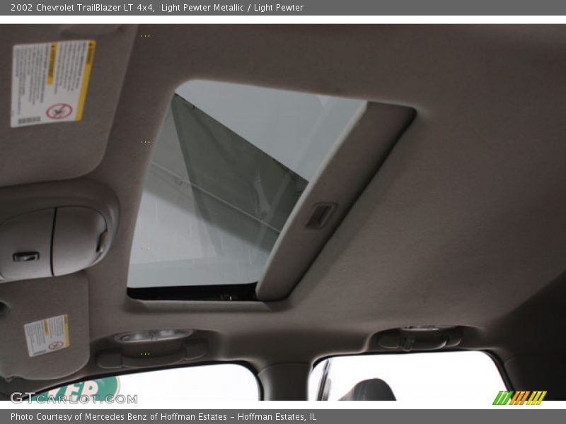 Light Pewter Metallic / Light Pewter 2002 Chevrolet TrailBlazer LT 4x4