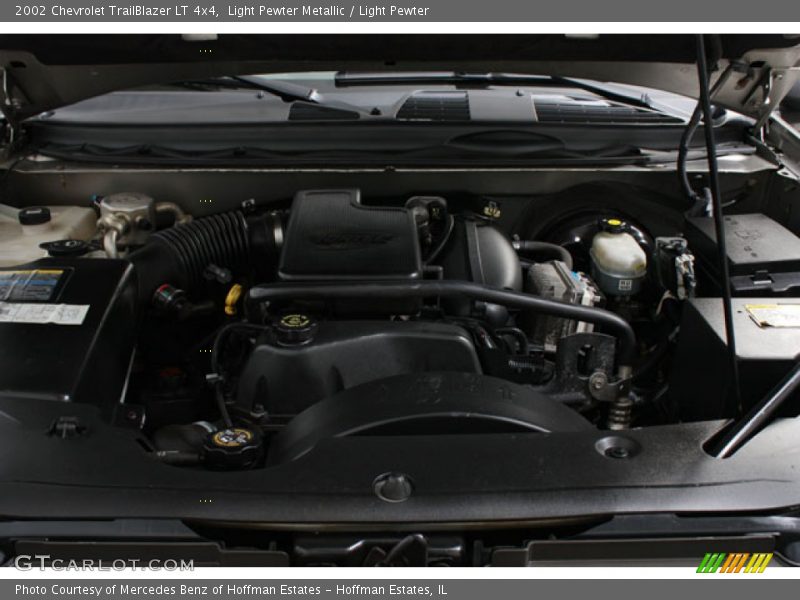 Light Pewter Metallic / Light Pewter 2002 Chevrolet TrailBlazer LT 4x4