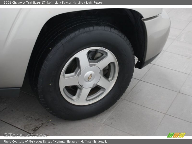 Light Pewter Metallic / Light Pewter 2002 Chevrolet TrailBlazer LT 4x4