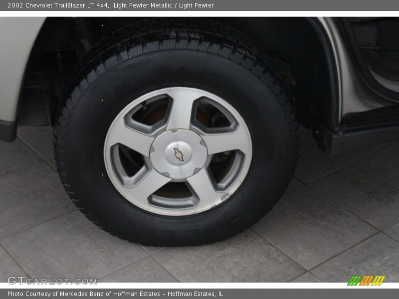Light Pewter Metallic / Light Pewter 2002 Chevrolet TrailBlazer LT 4x4