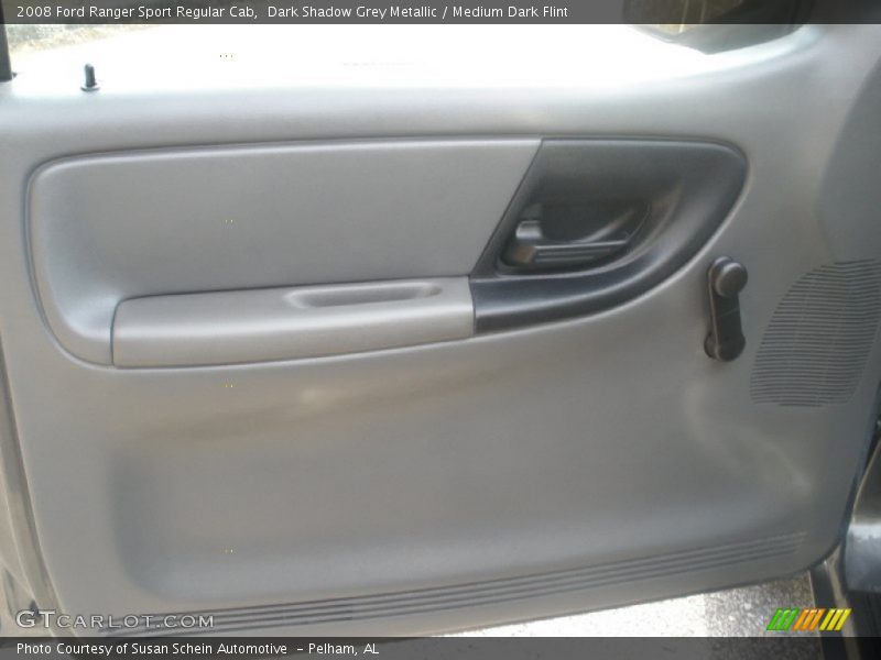 Dark Shadow Grey Metallic / Medium Dark Flint 2008 Ford Ranger Sport Regular Cab