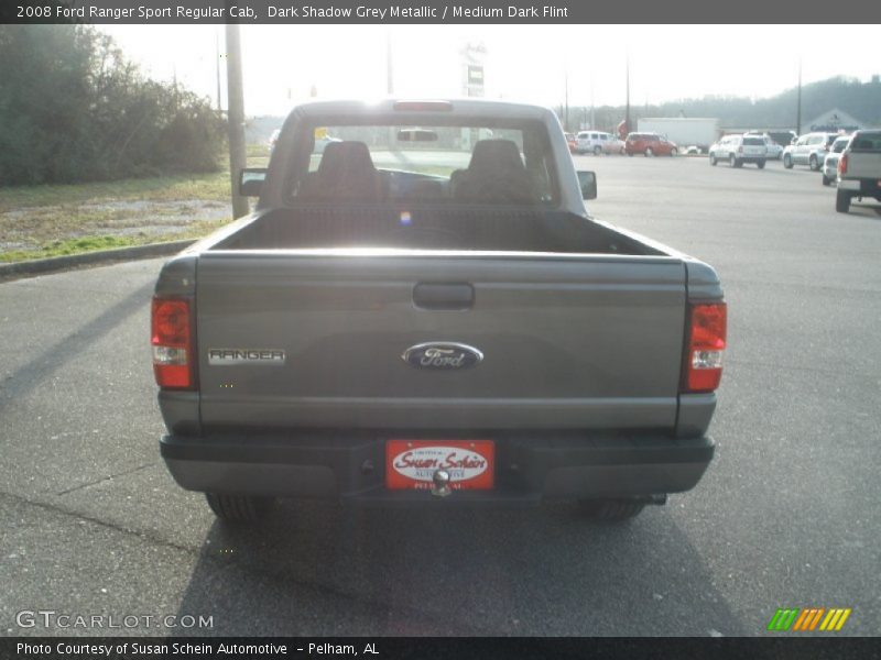 Dark Shadow Grey Metallic / Medium Dark Flint 2008 Ford Ranger Sport Regular Cab