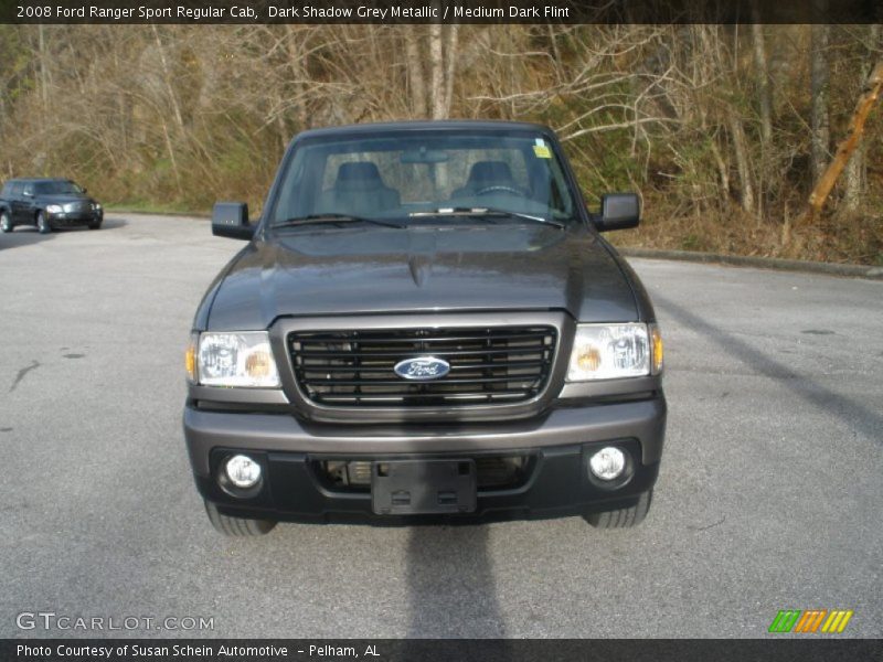 Dark Shadow Grey Metallic / Medium Dark Flint 2008 Ford Ranger Sport Regular Cab