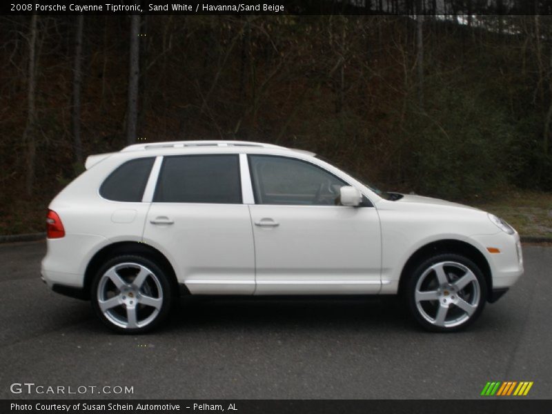 Sand White / Havanna/Sand Beige 2008 Porsche Cayenne Tiptronic