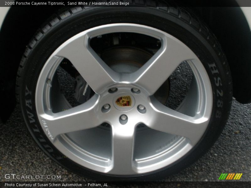 Sand White / Havanna/Sand Beige 2008 Porsche Cayenne Tiptronic
