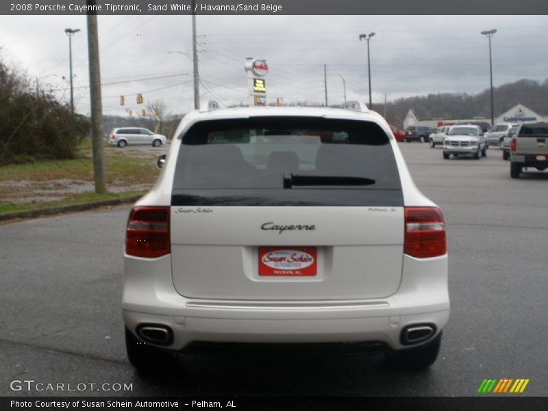 Sand White / Havanna/Sand Beige 2008 Porsche Cayenne Tiptronic