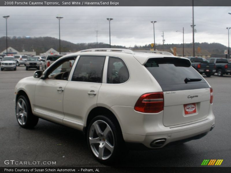 Sand White / Havanna/Sand Beige 2008 Porsche Cayenne Tiptronic