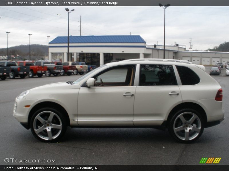 Sand White / Havanna/Sand Beige 2008 Porsche Cayenne Tiptronic