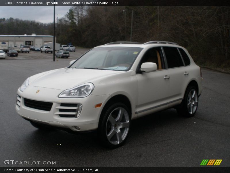 Sand White / Havanna/Sand Beige 2008 Porsche Cayenne Tiptronic