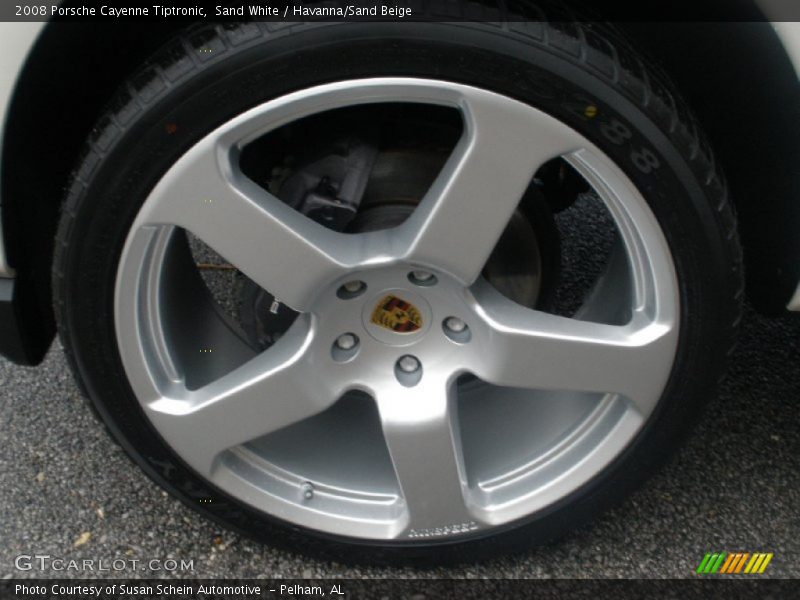 Sand White / Havanna/Sand Beige 2008 Porsche Cayenne Tiptronic