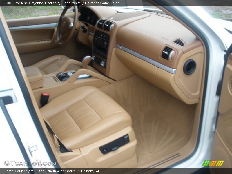 Sand White / Havanna/Sand Beige 2008 Porsche Cayenne Tiptronic