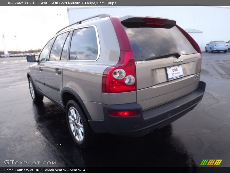 Ash Gold Metallic / Taupe/Light Taupe 2004 Volvo XC90 T6 AWD