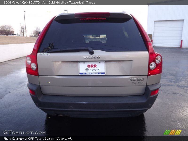 Ash Gold Metallic / Taupe/Light Taupe 2004 Volvo XC90 T6 AWD