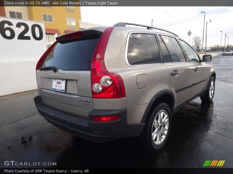 Ash Gold Metallic / Taupe/Light Taupe 2004 Volvo XC90 T6 AWD