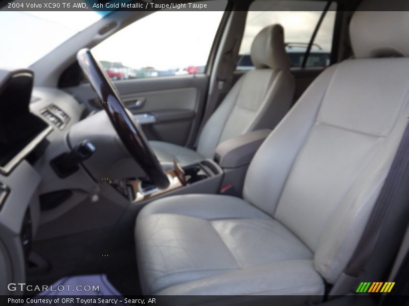 Ash Gold Metallic / Taupe/Light Taupe 2004 Volvo XC90 T6 AWD