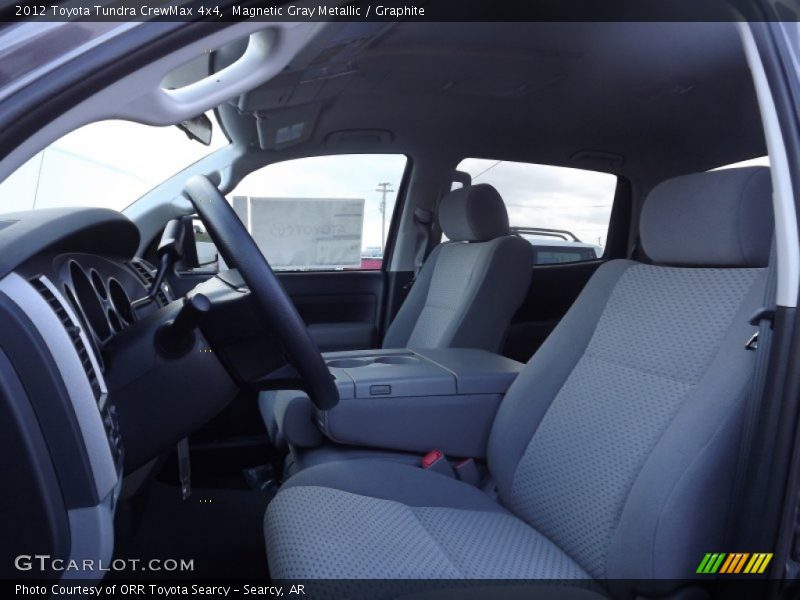 Magnetic Gray Metallic / Graphite 2012 Toyota Tundra CrewMax 4x4