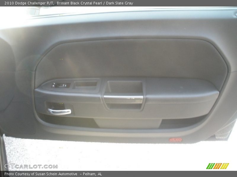 Brilliant Black Crystal Pearl / Dark Slate Gray 2010 Dodge Challenger R/T