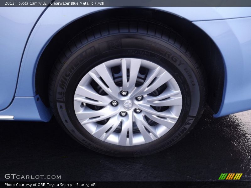 Clearwater Blue Metallic / Ash 2012 Toyota Camry LE