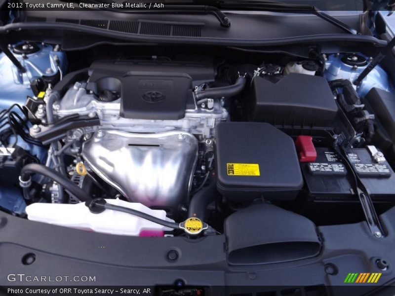 Clearwater Blue Metallic / Ash 2012 Toyota Camry LE