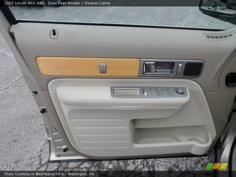 Dune Pearl Metallic / Medium Camel 2007 Lincoln MKX AWD