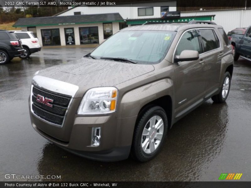 Mocha Steel Metallic / Jet Black 2012 GMC Terrain SLT AWD