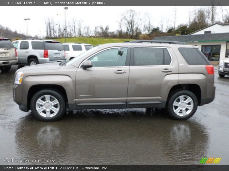 Mocha Steel Metallic / Jet Black 2012 GMC Terrain SLT AWD