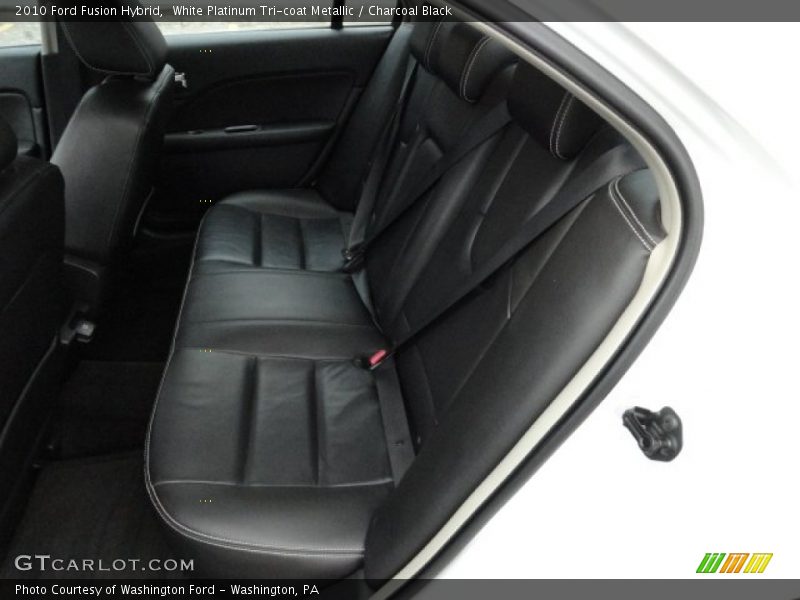  2010 Fusion Hybrid Charcoal Black Interior