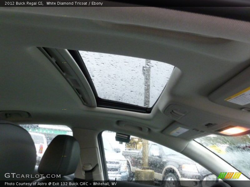 Sunroof of 2012 Regal GS