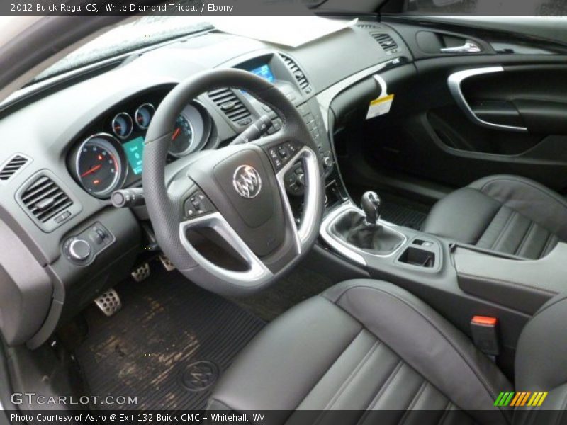 Ebony Interior - 2012 Regal GS 